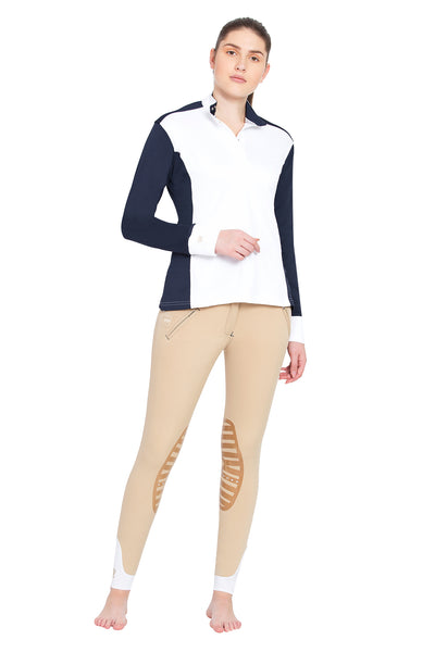 George H Morris Ladies Champion Long Sleeve Show Shirt_4454