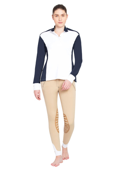 George H Morris Ladies Champion Long Sleeve Show Shirt_4453
