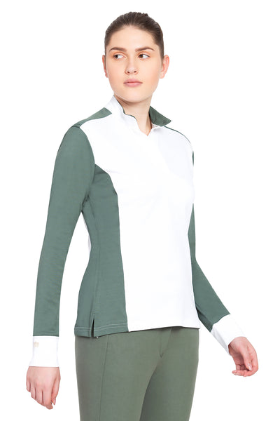 George H Morris Ladies Champion Long Sleeve Show Shirt_4463