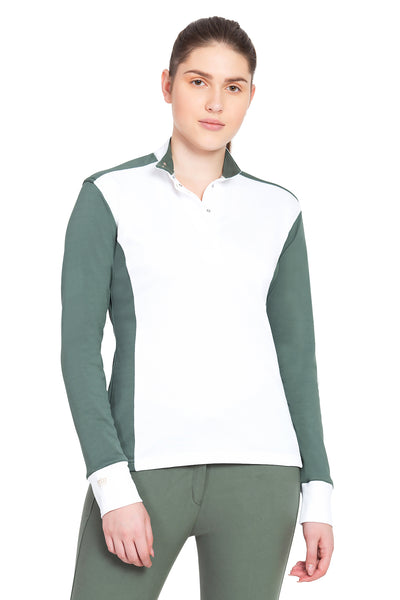 George H Morris Ladies Champion Long Sleeve Show Shirt_4462