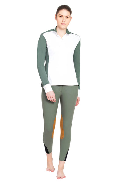 George H Morris Ladies Champion Long Sleeve Show Shirt_4467