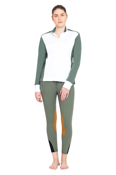 George H Morris Ladies Champion Long Sleeve Show Shirt_4466