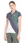 George H Morris Ladies Pro Sport Short Sleeve Polo Sport Shirt_4625