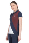 George H Morris Ladies Pro Sport Short Sleeve Polo Sport Shirt_4629