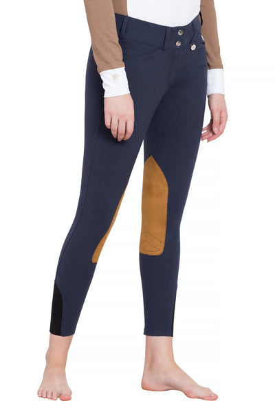 George H Morris Ladies Show Time Knee Patch Breeches_758