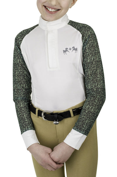 Equine Couture Children'S Smyrna Show Shirt_3