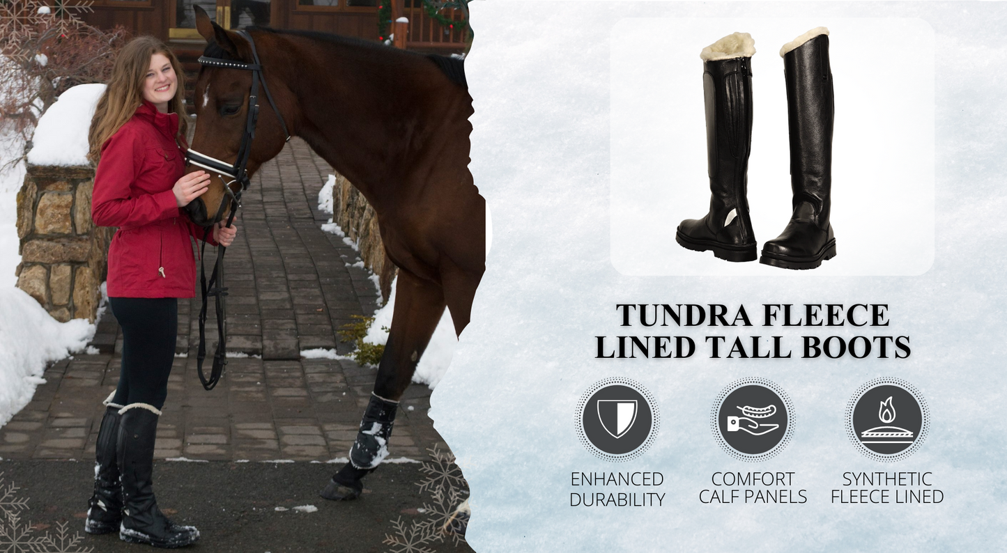 TuffRider Women Tundra Fleece Lined Spanish Top Tall Boots