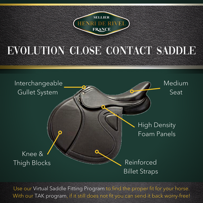 Henri De Rivel Regular Evolution Close Contact Saddle