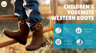 TuffRider Youth Yosemite Round Toe Western Boot