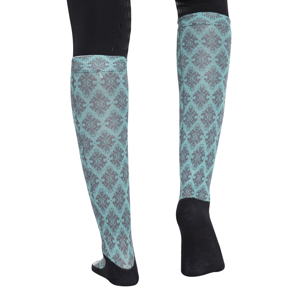 Equine Couture Ladies Tara Technical Padded Knee Hi Boot Socks_9