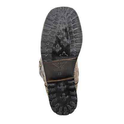 TuffRider Youth Black Snake in My Boot Western Leather Boots