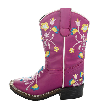TuffRider Children's Floral Cowgirl Western Boot
