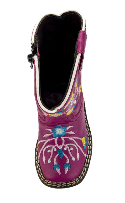 TuffRider Youth Floral Cowgirl Western Boot