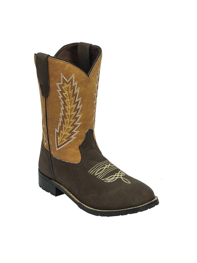 TuffRider Youth Biscayne Square Toe Western Boot
