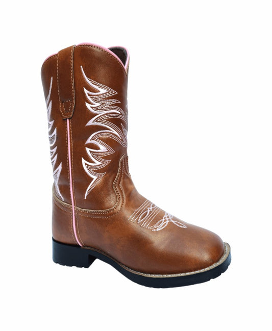 TuffRider Children's Channel Islands Square Toe Western Boot