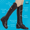 TuffRider Women Synthetic Leather Starter Back Zipper Field Boots