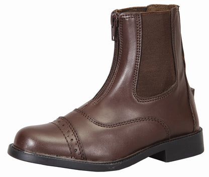 TuffRider Children's Starter Lite Front Zip Paddock Boots_1478