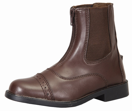 TuffRider Children's Starter Lite Front Zip Paddock Boots_1478