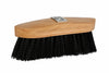 Lettia Plastic Bristle Dandy Brush Wood Back