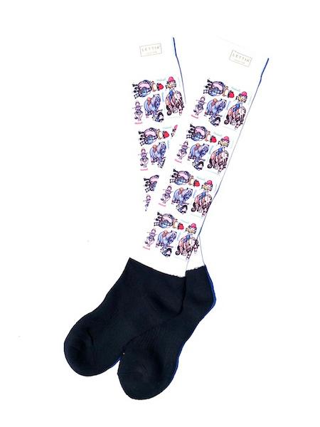 Lettia Thelwell Love Padded Boot Sock