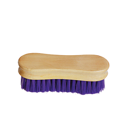 Tuffrider Stiff Face Brush With Wooden Grip_3