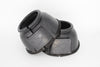 TuffRider Round Top Plain Bell Boots PVC Foam Hook and Loop w/ Bottom Tape_5187