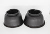 TuffRider Round Top Plain Bell Boots PVC Foam Hook and Loop w/ Bottom Tape_5186