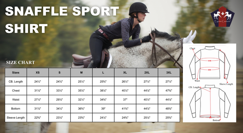 Equine Couture Equicool Snaffle Sport Shirt_2