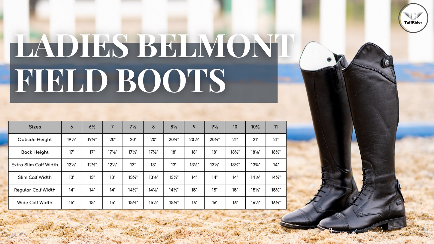 TuffRider Ladies Belmont Leather Field Boots