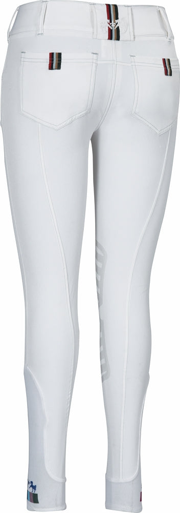 Equine Couture Ladies Brinley Silicone Knee Patch Breeches_2