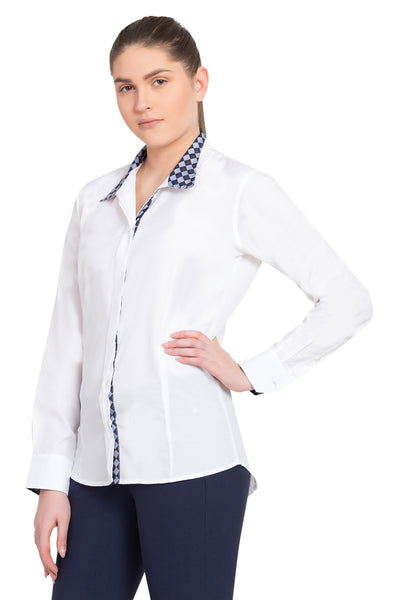 Equine Couture Ladies Isabel Coolmax Long Sleeve Show Shirt_10