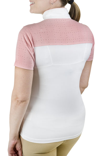 Equine Couture Ladies Magda Equicool Short Sleeve Show Shirt_9