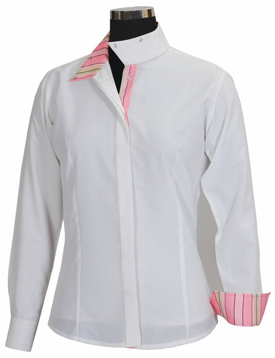 Equine Couture Ladies Isabel Coolmax Long Sleeve Show Shirt_2