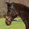 Henri de Rivel Pro Mono Crown Raised Figure Eight Bridle with Rubber Reins_1894