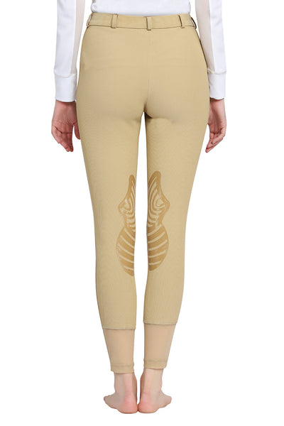 Tuffrider Tiffany Ribbed Breech With Silicone Knee Patch_10