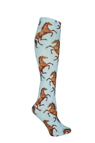 AWST Int'l Lila Bay Horses Socks