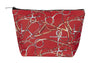 AWST Int'l "Lila" Snaffle Bridle Cosmetic Pouch