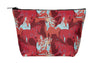 AWST Int'l Colorful Horses Cosmetic Pouch
