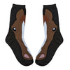 AWST Int'l Ladies'  Horse Face Crew Socks-3 Pack