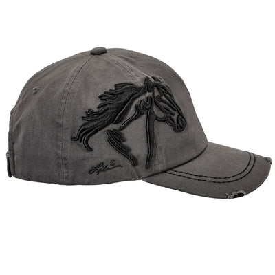 AWST Int'l Lila 3D Horse Head Cap