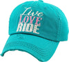 AWST Int'l "Live, Love, Ride" Cap