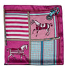 AWST Int'l Horse in Blankets Silky Scarf