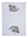 AWST Int'l Vintage Horse Head Flour Sack Kitchen Towel