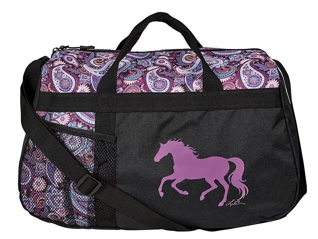 AWST Int'l "Lila" Galloping Horse Duffle Bag