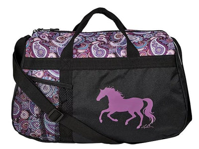 AWST Int'l "Lila" Galloping Horse Duffle Bag