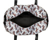 AWST Intl "Lila" Galloping Bay Horses Duffle Bag