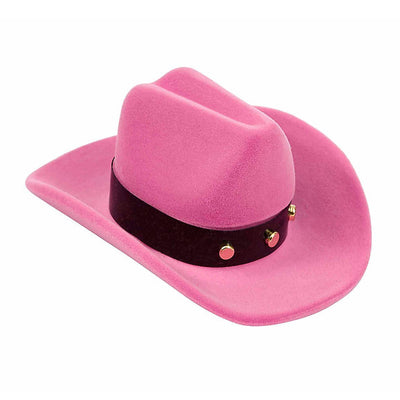 AWST Int'l Horseshoe Earrings w/Colorful Cowboy Hat Gift Box