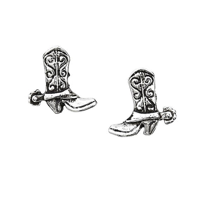 AWST Int'l Cowboy Boot Earrings w/Colorful Cowboy Hat Gift Box