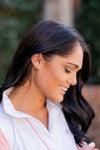 AWST Int'l Sterling Silver Snaffle Bit Hoop Earrings
