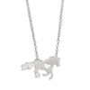 AWST Int'l Pony with Heart Necklace w/ Horse Head Gift Box